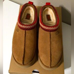 UGG Chestnut Tazz Platform Tasman Shoes/Slippers- NWT
